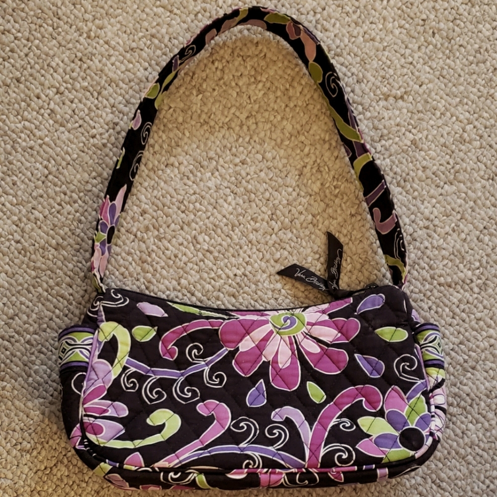 Vera Bradley Retired Floral Bag Purse Ex Condition - Picture 2 of 10